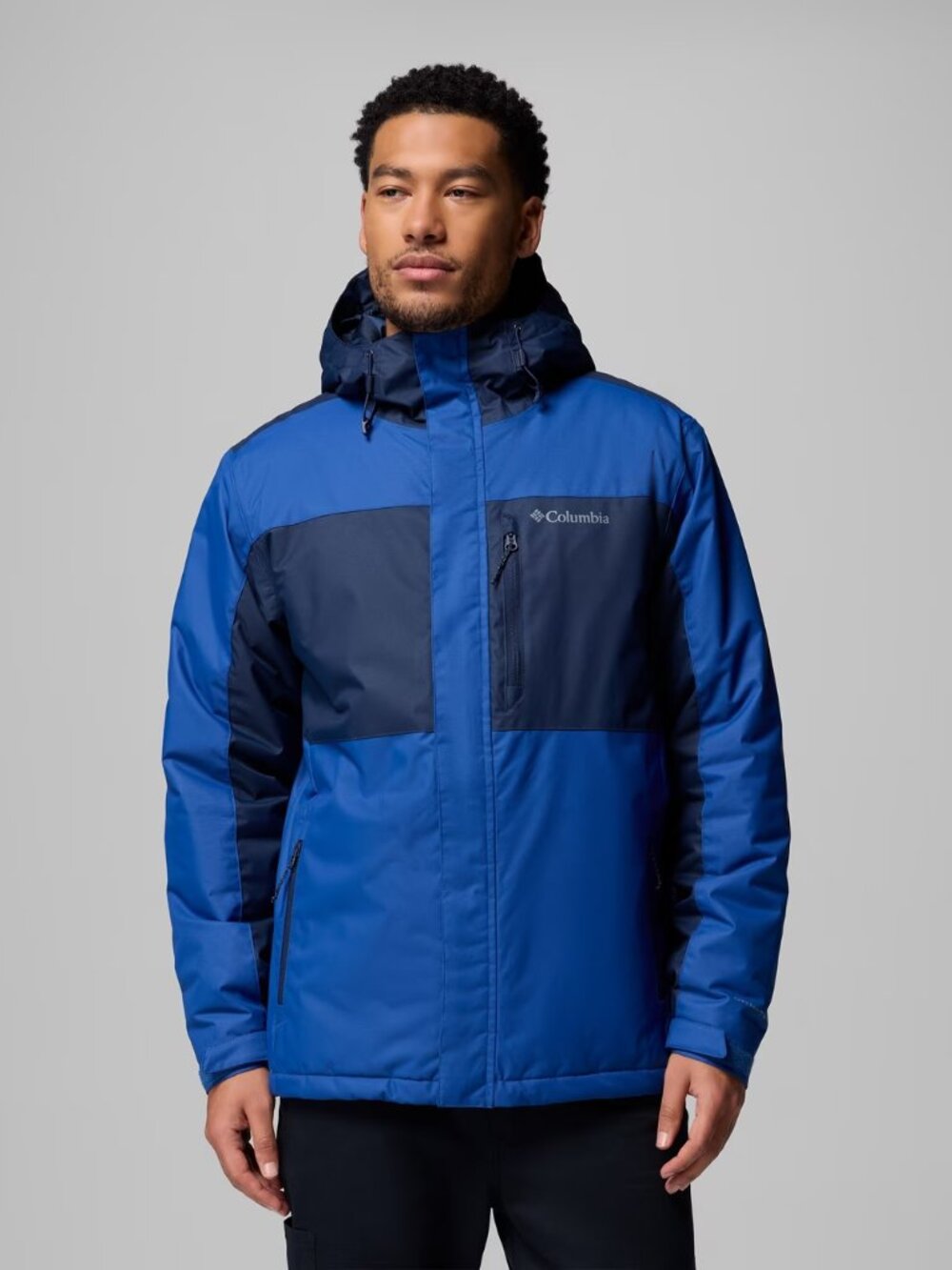Columbia Tipton Peak III Omni-Tech Men's 2XT Blue Insulated Waterproof Jacket